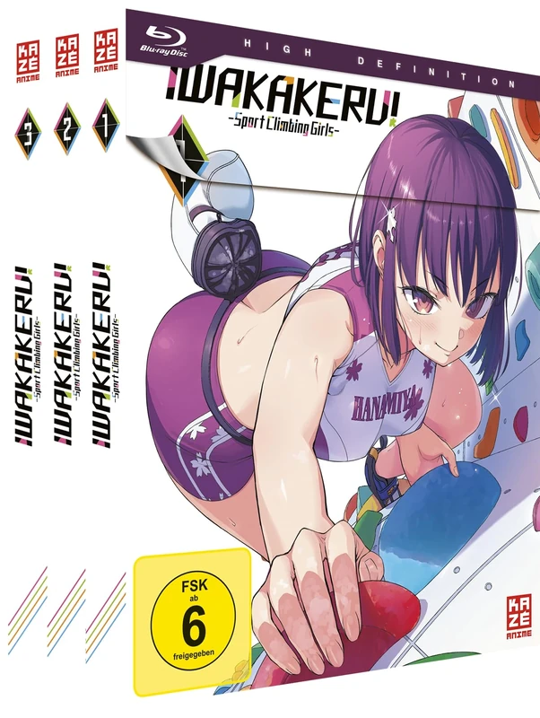 Iwakakeru Sport Climbing Girls - Gesamtausgabe - Bundle - Vol.1-3 - [Blu-ray]