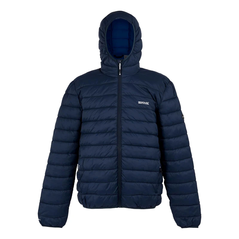 Regatta Mens Hooded Marizion Padded Puffer Jacket with Hood, Water Repellent & Lightweight - Perfect for Outdoors, Walking, Hiking & Camping