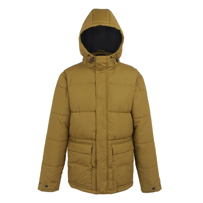 Regatta Mens Falkner Padded Winter Jacket with Hood, Water Repellent & Heavyweight Fill - Perfect for Outdoor, Walking, Hiking & Camping