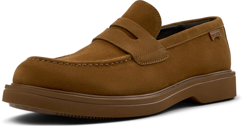 Camper Men's Norman K101001Moccasin, Medium Brown 004, 9 UK