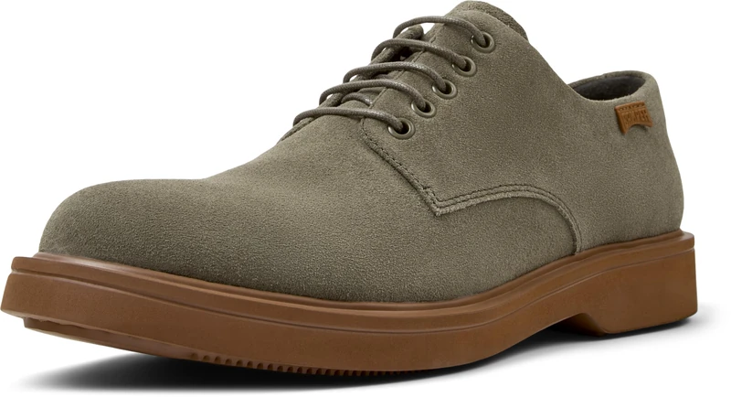 Camper Men's Norman K100998 Blucher, Medium Green 004, 7 UK