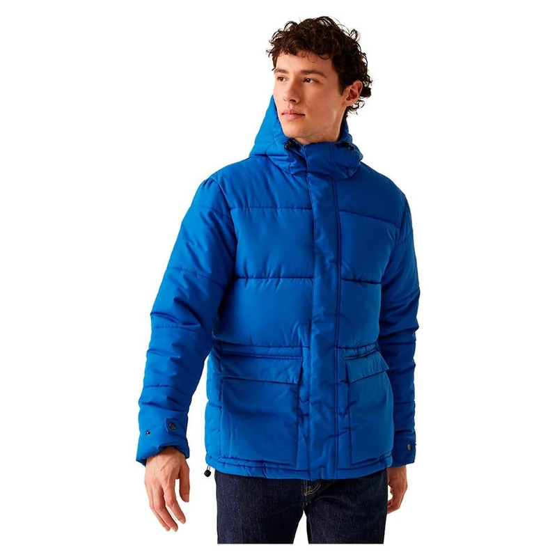 Regatta Mens Falkner Padded Winter Jacket with Hood, Water Repellent & Heavyweight Fill - Perfect for Outdoor, Walking, Hiking & Camping