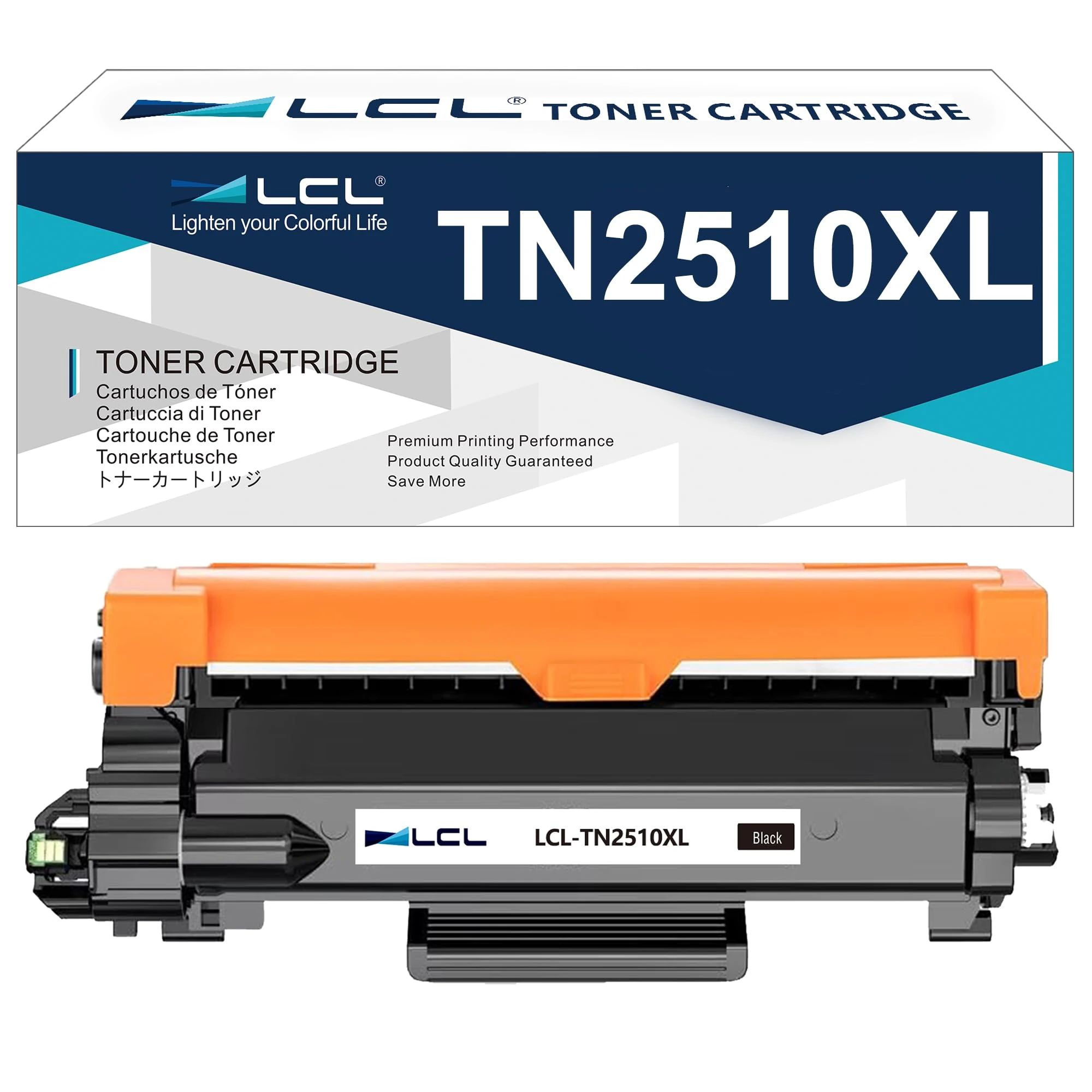 LCL TN2510XL High Yield Toner Cartridge Replacement for Brother TN2510 TN2510XL TN-2510 TN-2510XL for Brother HL-L2400DW HL-L2400DWE HL-L2445DW HL-L2447DW DCP-L2620DW DCP-L2627DW DCP-L2627DWXL (1Pack)