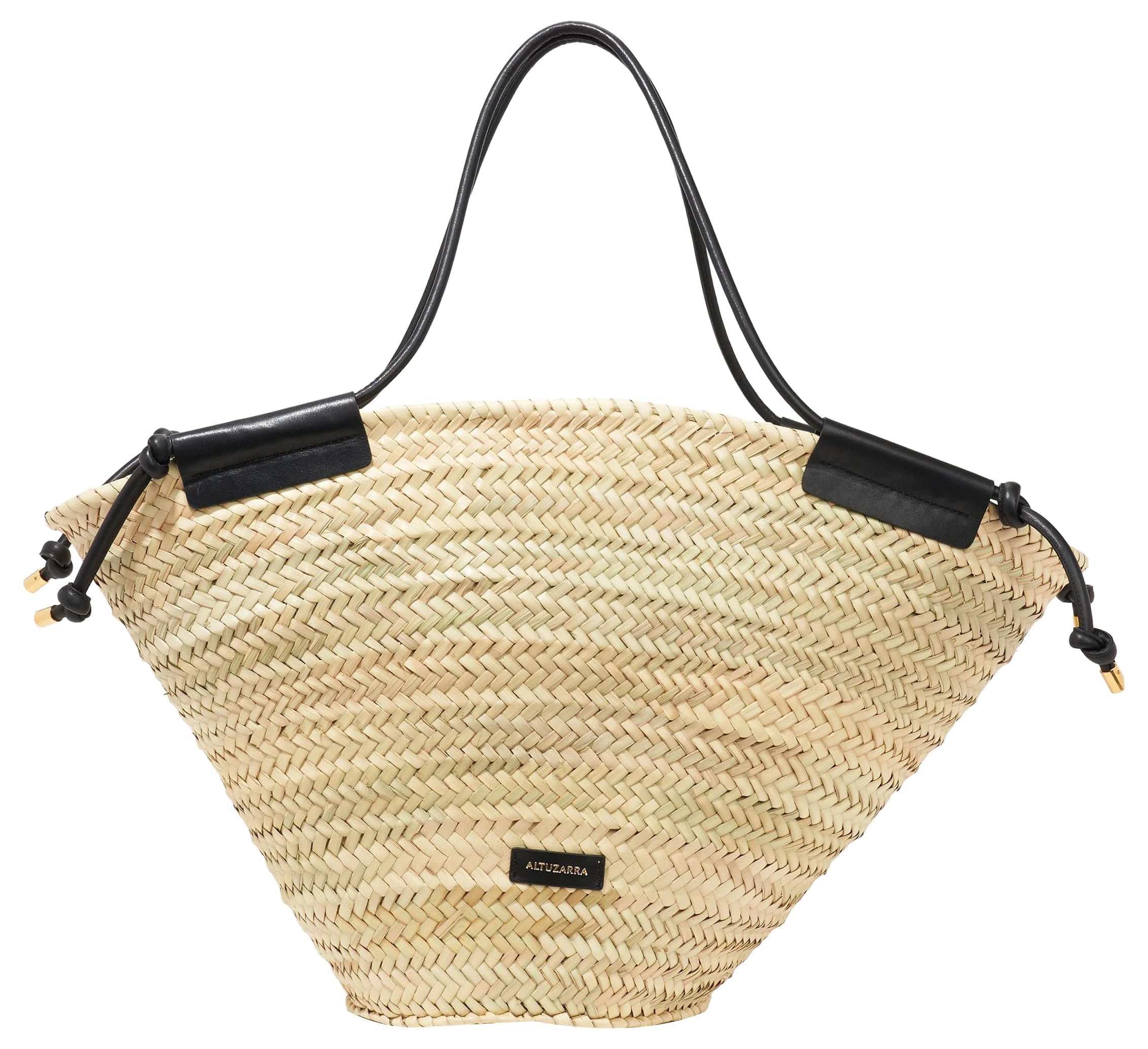 Altuzarra, Basket Tote, OS, Natural/Black