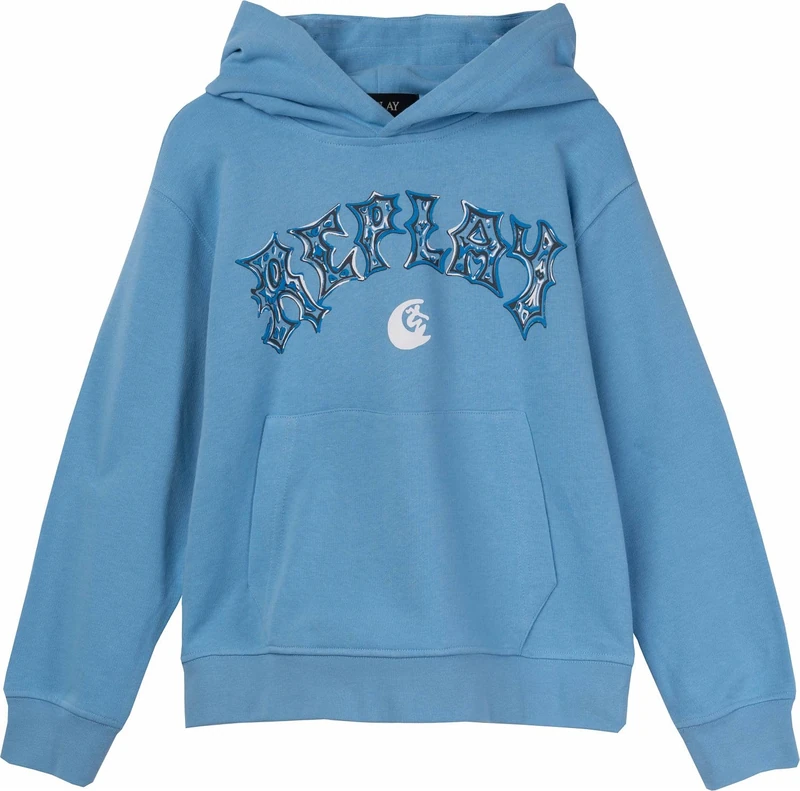 Replay Boy's Sb2456 Hooded Sweatshirt, 208 Deep Water, 10 Years