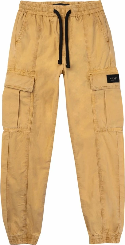 Replay Boy's Sb9085 Trouser, 340 Peanut Butter, 6 Years