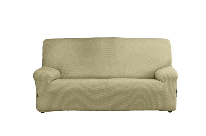 Estoralis Borneo | Bi-Elastic Sofa Cover | Super Elastic Fabric C/02 Cream | for 2 Seater Sofa from 120 to 170 cm | Quality Protector | Super Adjustable - Image 1