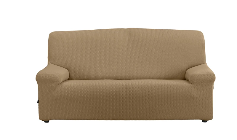 Estoralis Sumatra | Bi-Elastic Sofa Cover | Super Elastic Fabric C/06 Beige | for 2 Seater Sofa from 120 to 170 cm | Quality Protector | Super Adjustable