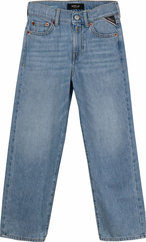 Replay Boy's Sb9z1 Jeans, 010 Light Blue, 12 Years