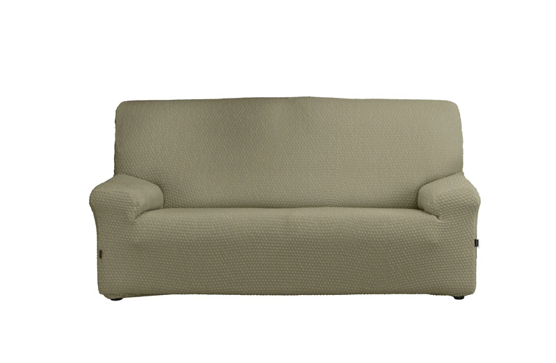 Estoralis Borneo | Bi-Elastic Sofa Cover | Super Elastic Fabric C/08 Linen | for 2 Seater Sofa from 120 to 170 cm | Quality Protector | Super Adjustable - Image 1