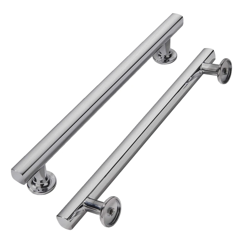 khtumeware 10 Pack 8 Inch(203mm) Brushed Satin Nickel Cabinet Pulls Kitchen Solid Heavy Duty Cabinet Pulls Kitchen Cabinet Hardware for Cupboard Drawer Handles Dresser Pulls