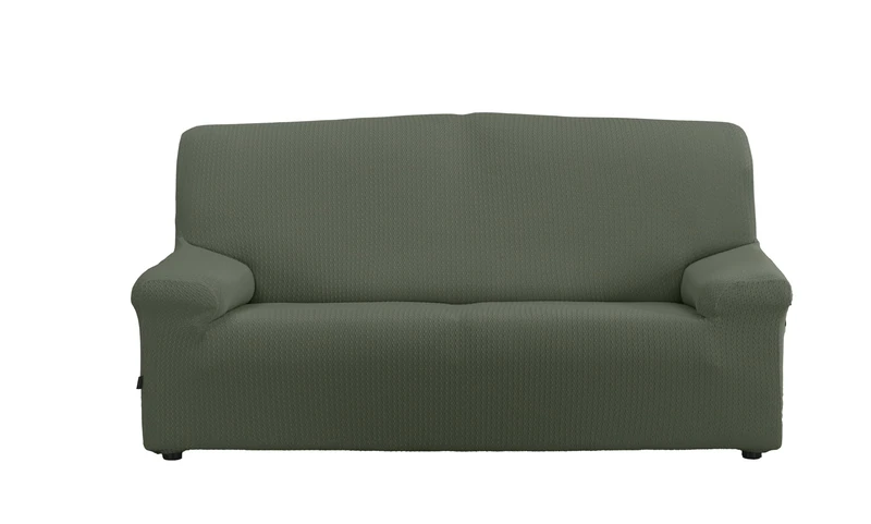 Estoralis Sumatra | Bi-Elastic Sofa Cover | Super Elastic Fabric C/ 12 Dark Green | for 2 Seater Sofa from 120 to 170 cm | Quality Protector | Super Adjustable