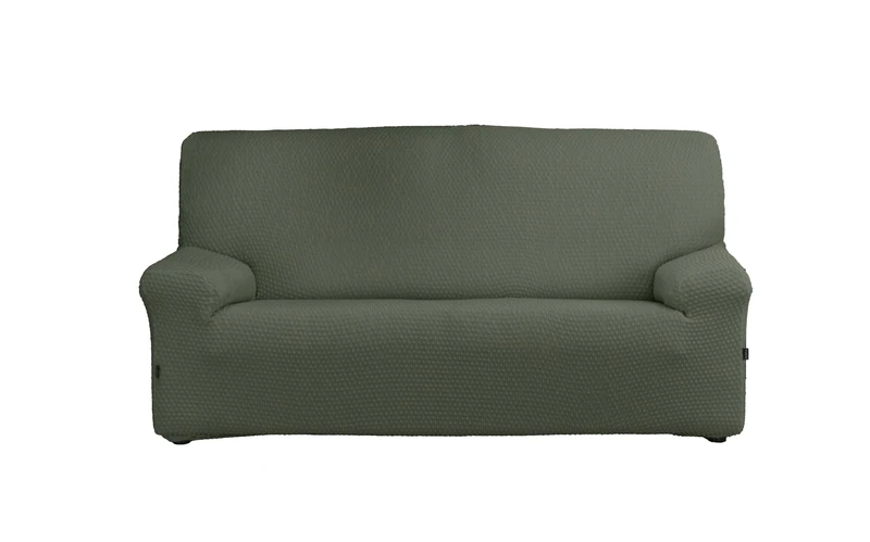 Estoralis Borneo | Bi-Elastic Sofa Cover | Super Elastic Fabric C/ 12 Dark Green | for 4 Seater Sofa from 220 to 260 cm | Quality Protector | Super Adjustable - Image 1