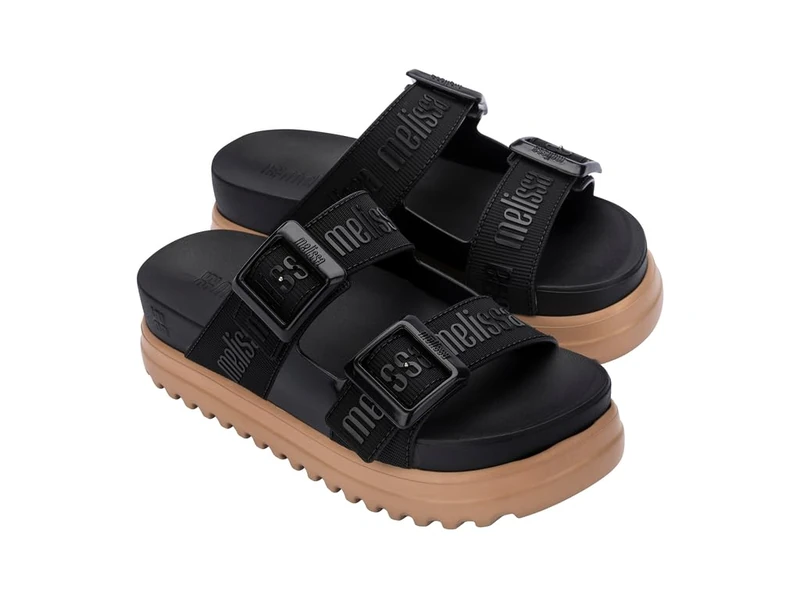 melissa Women's Cozy M Lover Platform Ad Sandals, brown, 35/35.5 EU