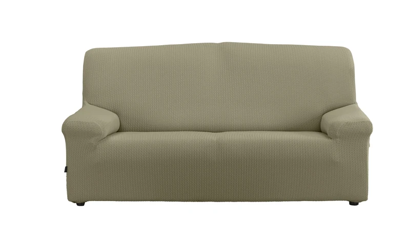 Estoralis Sumatra | Bi-Elastic Sofa Cover | Super Elastic Fabric C/08 Linen | for 3 Seater Sofa from 170 to 220 cm | Quality Protector | Super Adjustable - Image 1