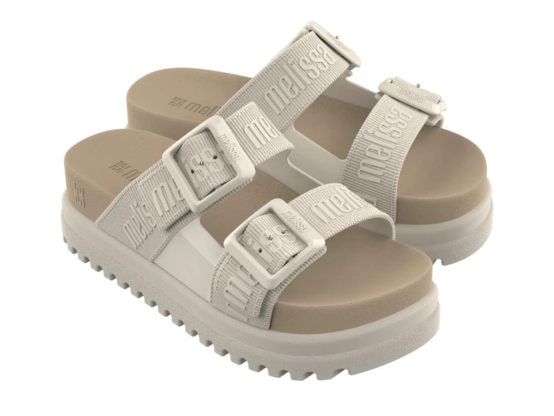 melissa Cozy M Lover Platform Ad, Sandal Woman, beige, 6 UK