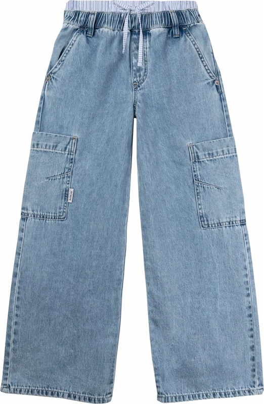 Replay Girls' Aidyna Jeans, 010 Blue Denim, 4 Years