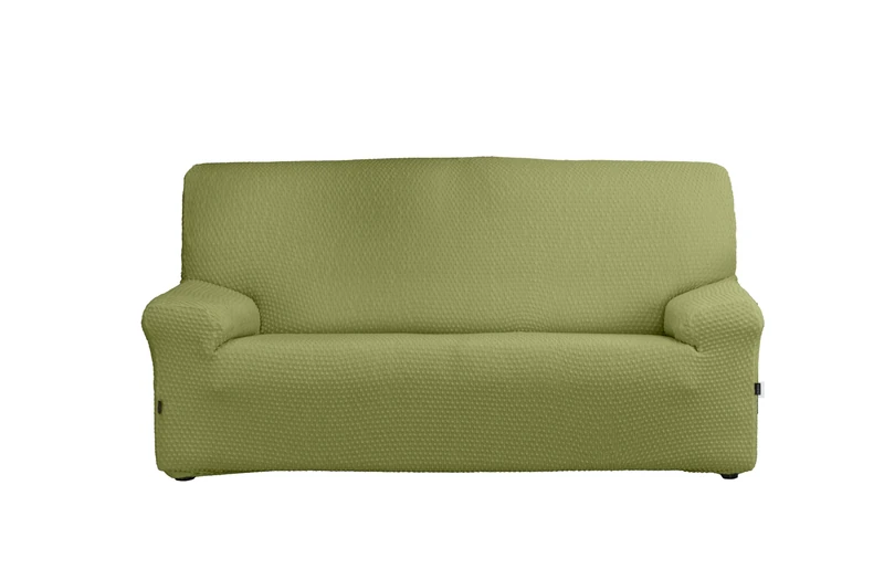 Estoralis Borneo | Bi-Elastic Sofa Cover | Super Elastic Fabric C/05 Green | for 4 Seater Sofa from 220 to 260 cm | Quality Protector | Super Adjustable - Image 1