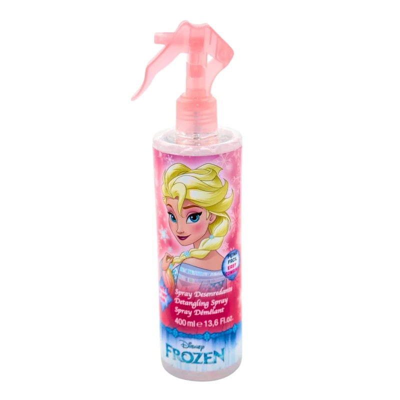 Disney Frozen Detangling Spray - Kids' Hair Detangler for Effortless Combing, Wet & Dry Hair - Gentle, Dermatologically Tested Formula - Safe for Children Aged 3+, 400ml