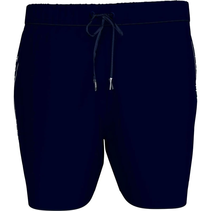 Tommy Hilfiger Men’s Medium Drawstring Tape Swim Shorts, Blue (Desert Sky), S