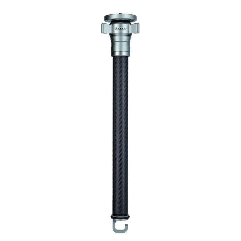 Rollei Carbon Centre Pillar Extension for Lion Rock Pro - Quick Height Adjustment, Increases Maximum Height to 177 cm, Lightweight and Sturdy, Weight Hook for Extra Stability