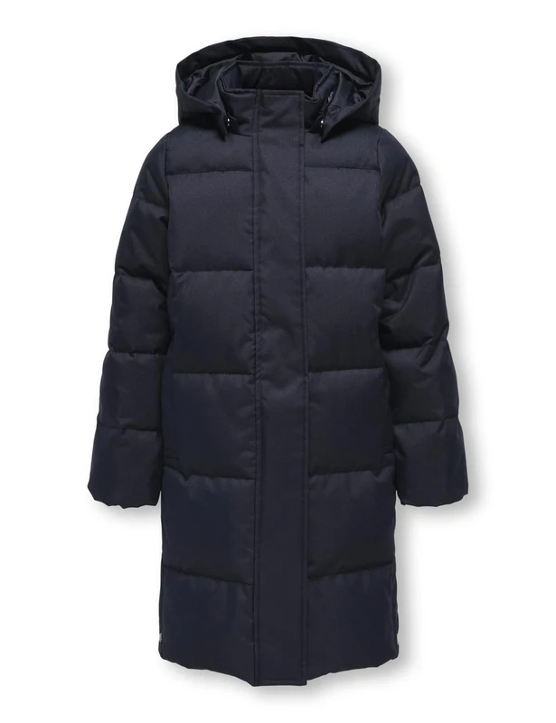 KIDS ONLY Girls' Kogirene Puffer Coat OTW Noos Jacket, Night sky, 158 - Image 1