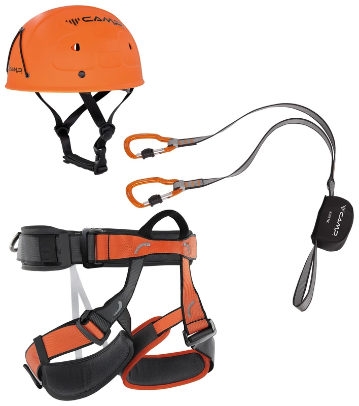 C.A.M.P. Ferrata Kinetic Topaz II Unisex Adult Kit, Multi-Colour, Adjustable - Image 1
