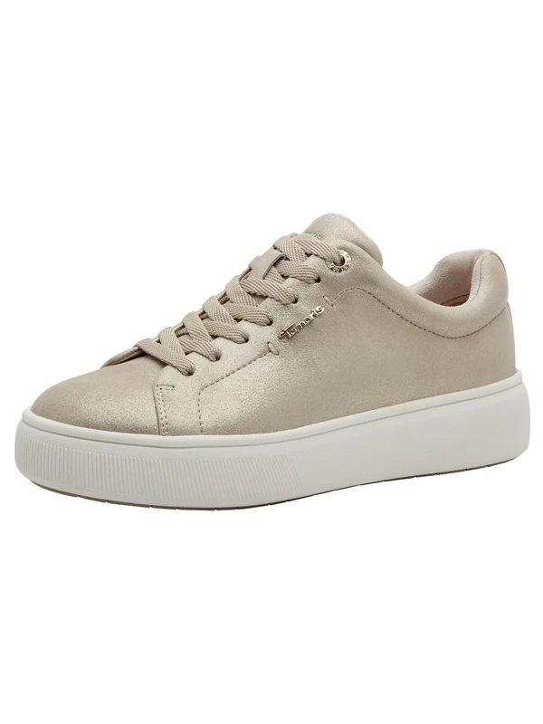 Tamaris Lace-Up Women's Sporty, Champagner, 6.5 UK - Image 1