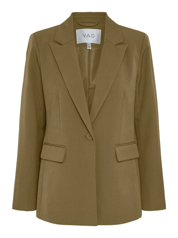 YAS Women's Yaslikka Ls S. Noos Blazer, Capers, M