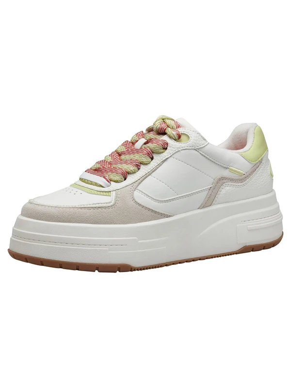 Tamaris Lace-Up Women's Sporty, Lime Comb, 7.5 UK - Image 1
