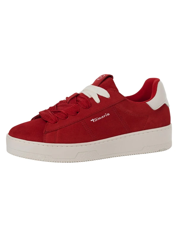 Tamaris Women's 1-23716-43 Lace-up, red, 8 UK
