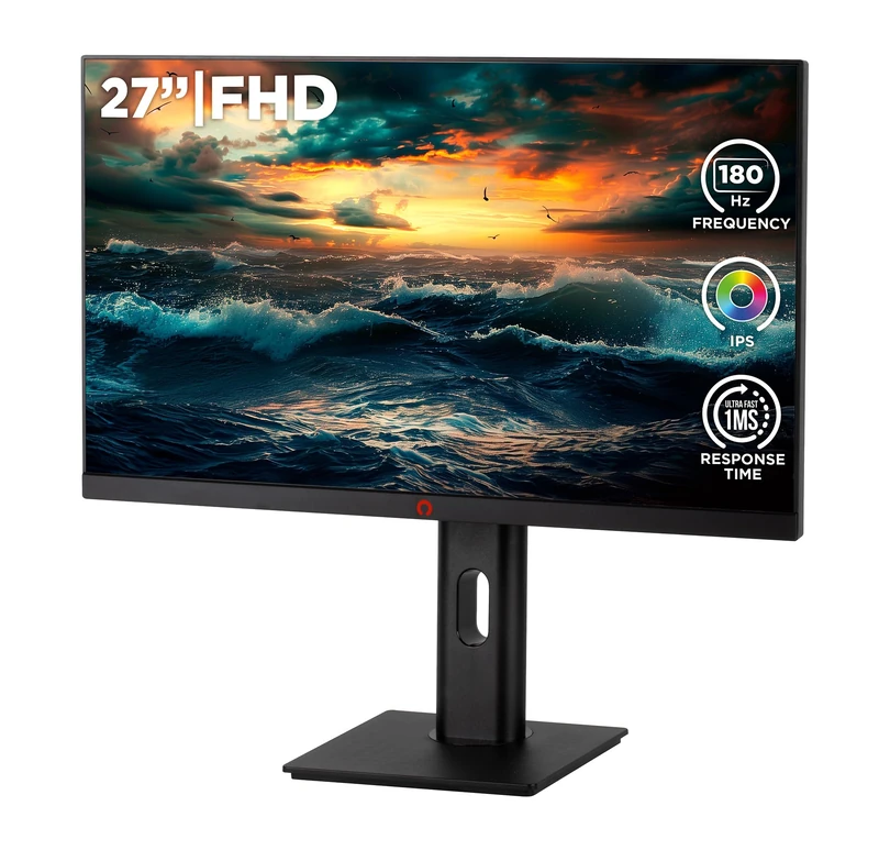Konix Zephyr 27 inch PC PS4 PS5 Switch Xbox Full HD 1080p 180Hz 1ms FreeSync HDMI 2.0 DisplayPort IPS Panel