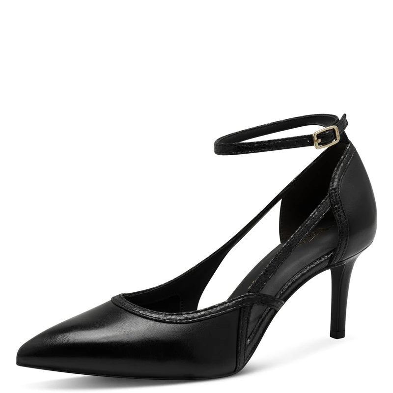Tamaris Women's Elegant Pumps, Black (Black Comb), 7.5 UK
