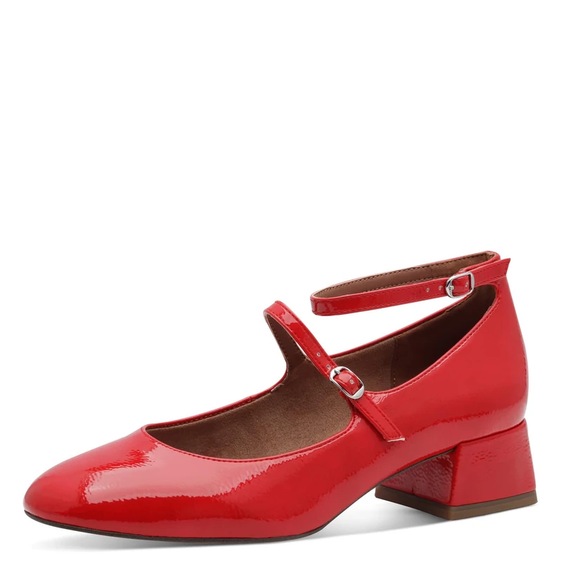 Tamaris Women's Elegant Pumps, red, 6 UK
