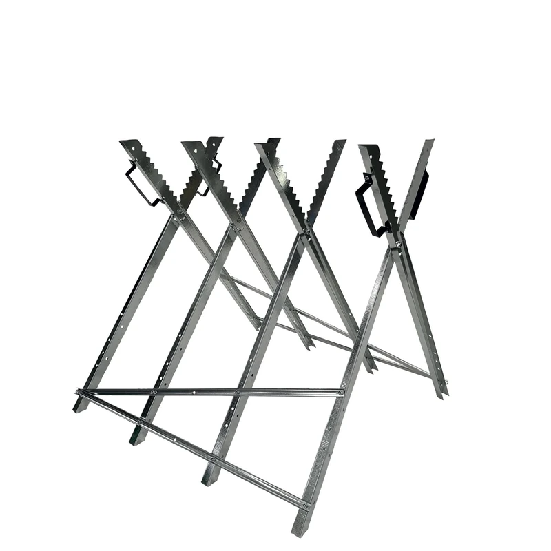 WERKA PRO Log Easel with 4 Steel Brackets - 7.1 kg - Image 1
