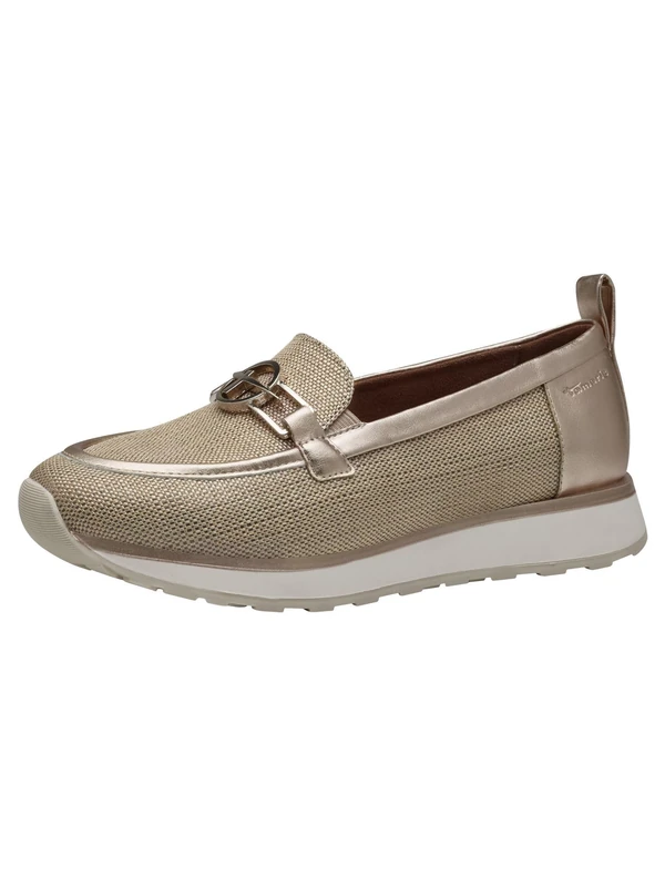 Tamaris Women's Vegan Comfortable Slippers, Metallic, 7.5 UK