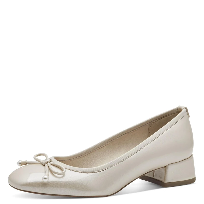 Tamaris Women's Pumps/Ballerina Shoes in White, White, 4 UK - Image 1