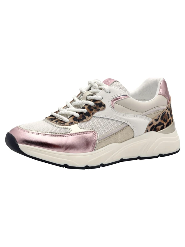 Tamaris Women's Flat Lace-Up Shoes, Pink, 4 UK