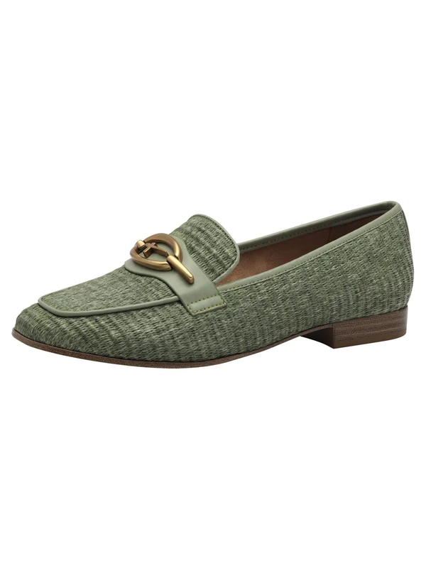 Tamaris Women's Elegant Slipper, Green, 6 UK