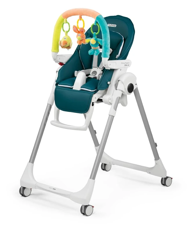 Peg Perego Prima Pappa Follow Me Plus High Chair - Petrol