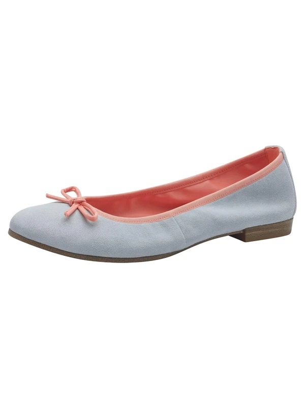 Tamaris Women's 1-22166-44 Ballerina, Lt Blue Comb, 4 UK