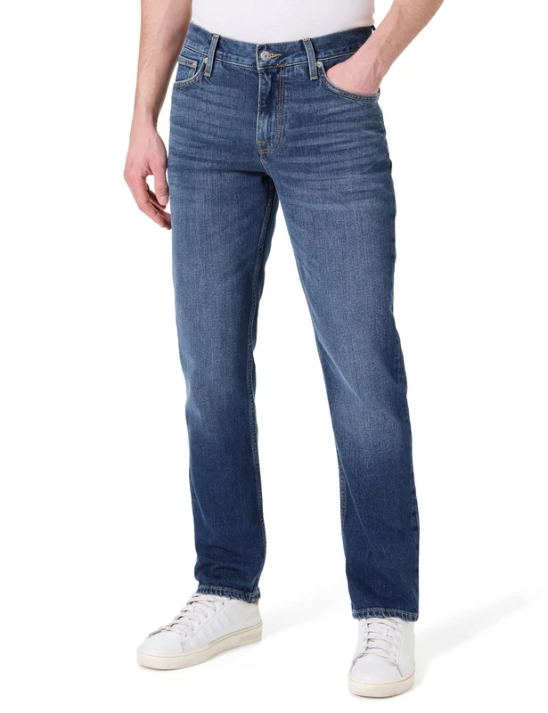 Tommy Hilfiger Men's Straight Denton STR June Blue MW0MW38826 Straight, Denim, 33W / 34L - Image 1