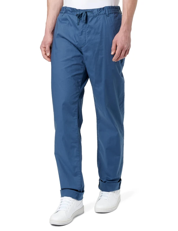 Tommy Hilfiger Men's Denton 3/4 EL WB PAPERTOUCH MW0MW38797 Chino, Blue, 31W / 32L