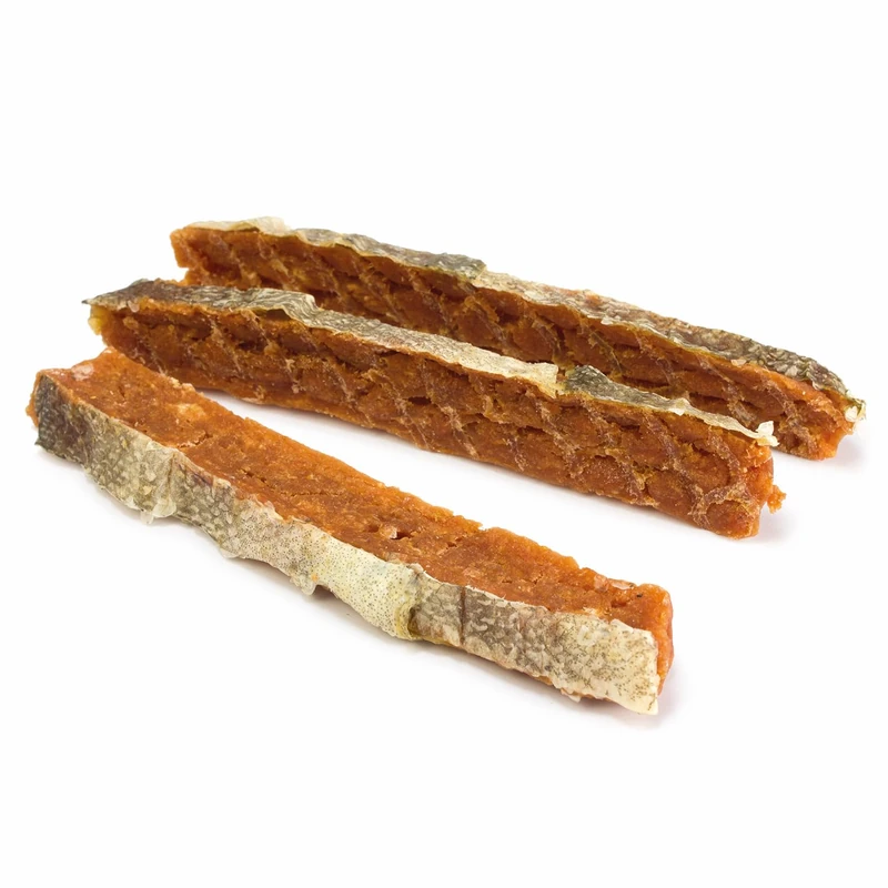 Salmon Bars with Fur (Bulk - 3 kg) - Natural Snacks for Dogs