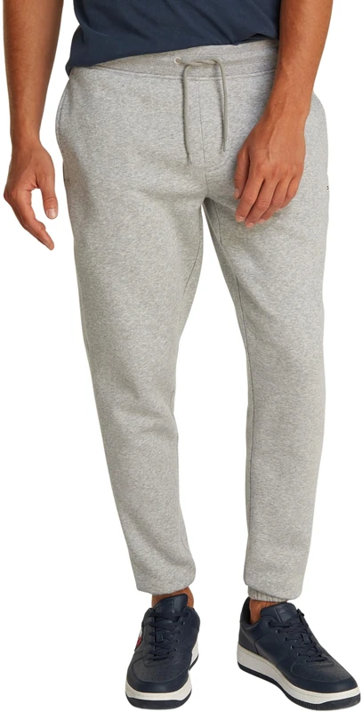 Tommy Jeans Mens TJM Slim Flag Ext Dm0dm20473 Sweatpants, Grey, 5XL Plus UK