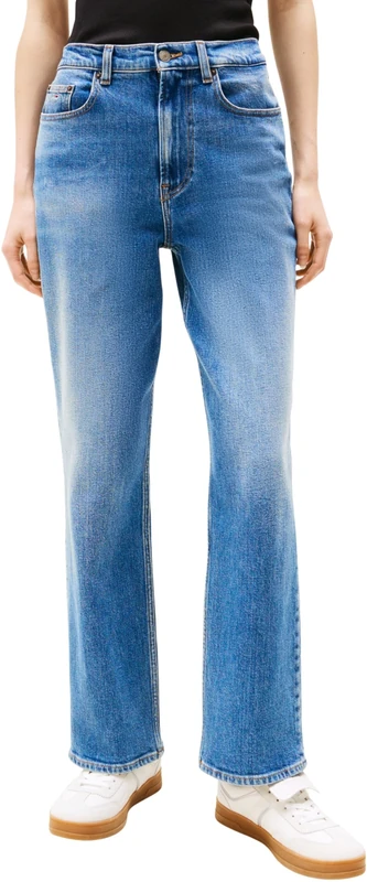 Tommy Jeans Women Layla HR Slim STR BI0134 Straight, Denim, 24W / 30L