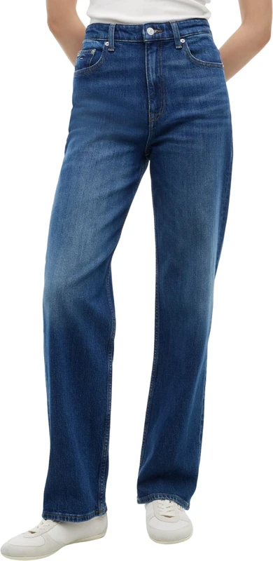 Tommy Jeans Women's Layla Slim High Waist Jeans, Blue (Denim Dark), 29W/32L