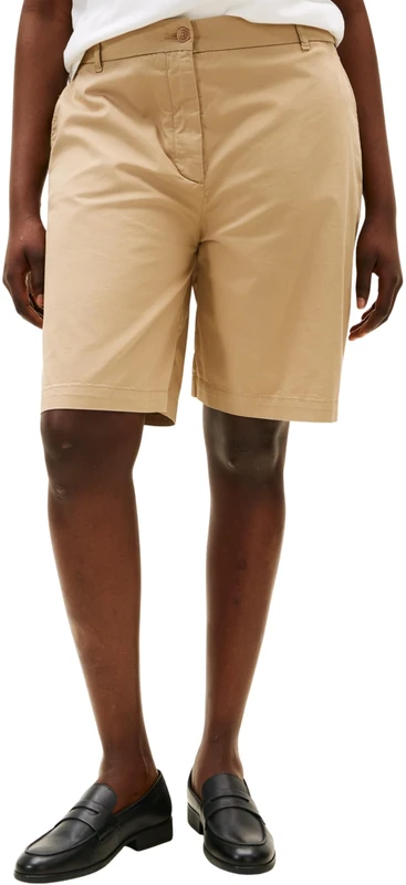 Tommy Hilfiger Women’s Knee Length Blend Chino Shorts, Beige (Beige), 26 - Image 1