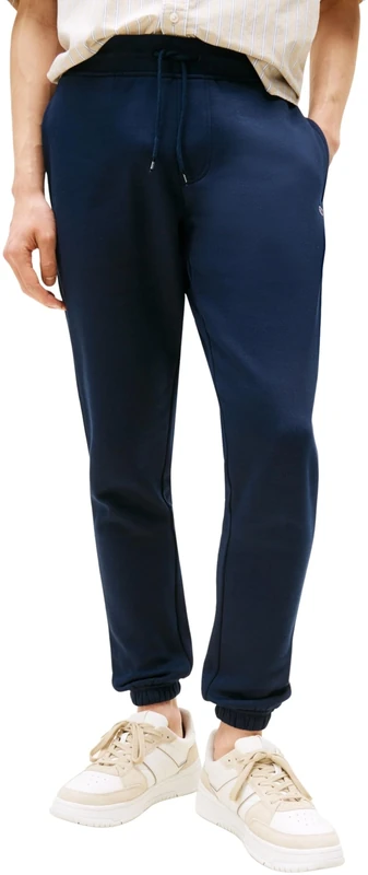 Tommy Jeans Mens TJM Slim Flag Ext Dm0dm20473 Sweatpants, Blue, XXL UK - Image 1