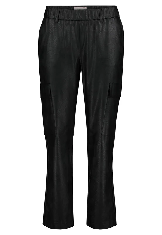 Cartoon Women's Trousers, Black, 10